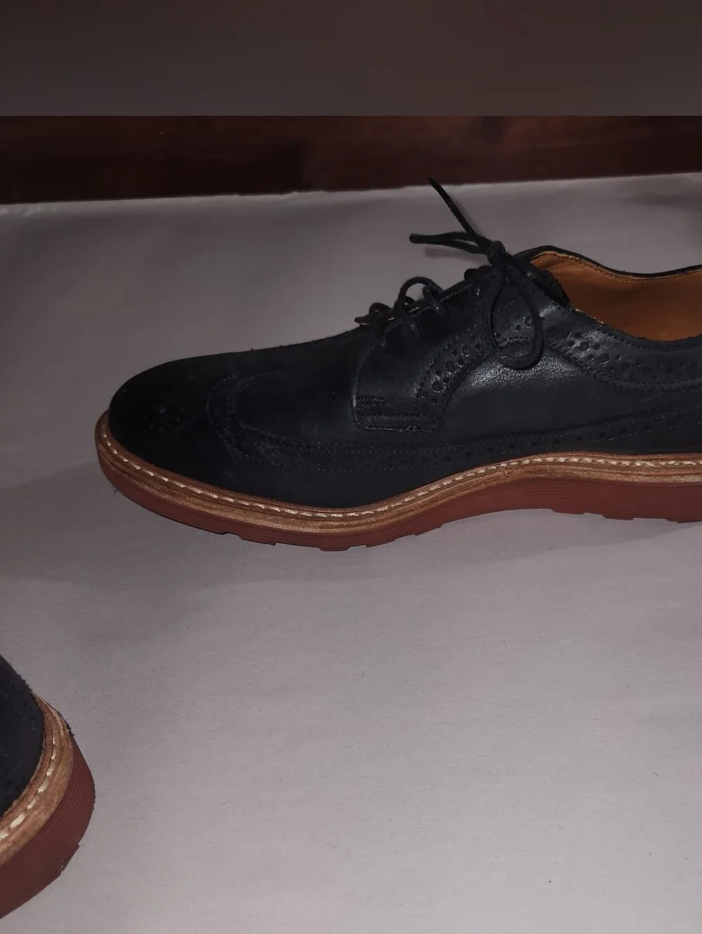 Allen Edmonds questions leave